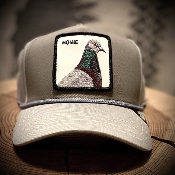 Goorin Bros. Limited Edition Trucker Hat - HOMIE - "Pigeon 100" - Picture 1 of 5